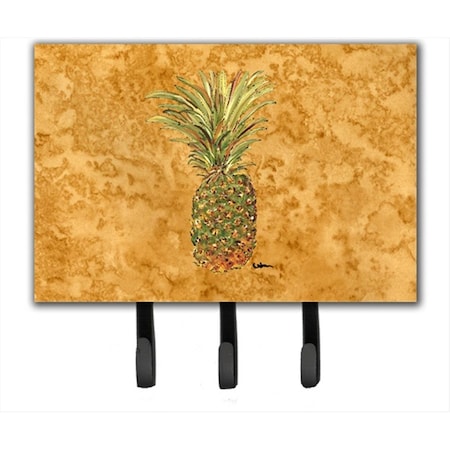 Carolines Treasures 6 x 9 In. Pineapple Leash or Key Holder 8654TH68